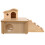 1Conjunto Abrigo De Khaki Para Hamster Com Plataforma E 9