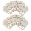 100Pcs Embroidery Floss Drop: Wooden Thread Bobbins Organizer 11