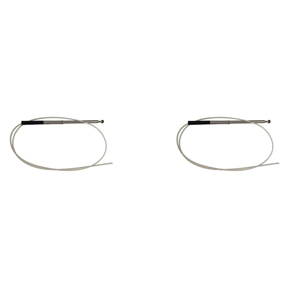 2X Car Radio Antenna Rod Mast And Cable For Pajero Montero Ii 2 V33 V43 1990-2000 6032447319234