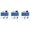 3X 300W Solar Panel 12V 5V Dual USB Controller Waterproof Monocrystalin Solar Cells Battery Charger -100A 1