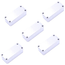 5 Stück Aluminium Stomp Box Effekte 1590A Stil Pedal Gehäuse für Gitarre
