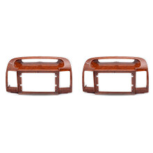 2X Panel de Radio de Coche 2Din de 9 Pulgadas para Camry 5 2001-2006 Panel Estéreo para Montaje de Panel de Coche Marco de CD DVD de Doble Din