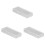 3 Pcs Rectangular Stainless Steel Pill And Candy Storage Box 3