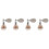 4Pcs Body Glitter Spray Highlighter Powder Shimmer 4