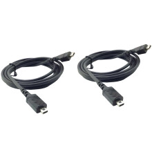 2X pour Câble Casque Arctis 3 5 7 9 XPro, Câble de Carte Son de Remplacement
