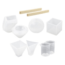 2Conjuntos Moldes De Silicone Criativos Para Artesanato E Decoração