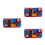 3Pcs Controlador Velocidade Motor DC Mini Interruptor Alto Torque 8