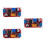 3Pcs Controlador Velocidade Motor DC Mini Interruptor Alto Torque 7