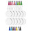 1Conjunto Chaveiros De Para DIY Sublimação Coloridos E Leves 8