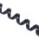 10X Replacement RJ9 4P4C Plug Coiled Stretchy Telephone Handsets Cable  Black 6