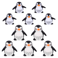 30 Unidades Miniaturas De Pingüins Resina Para De Bonecas