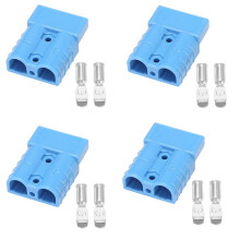 4X for Anderson Style Plug Connectors 50A 600V 6-12AWG AC/ Power Tool for 6AWG Plated Solid Terminals Plugs