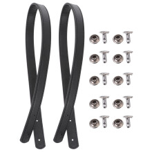 4 Sets Handbag Handles Replacement Straps With Rivets
