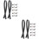 4 Sets Handbag Handles Replacement Straps With Rivets 6