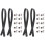 4 Sets Handbag Handles Replacement Straps With Rivets 2