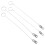 16 Pcs Stainless Steel Release Pins With Security Cable For Boat 1