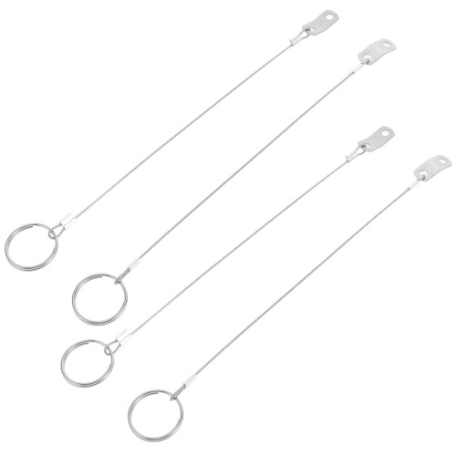 16 Pcs Stainless Steel Release Pins With Security Cable For Boat 1