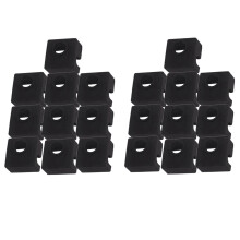 20Pcs/Lot 3D Printer Nozzle Silicone Socks Cover Heating Insulation Case for Heater Block for -3 CR-10 Extruder