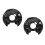 2 Count Colander Brake Cover Splash Plate 8