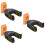 3Pcs Guitar Wall Mount Automatic Locking Hanger For Electric Bass 7