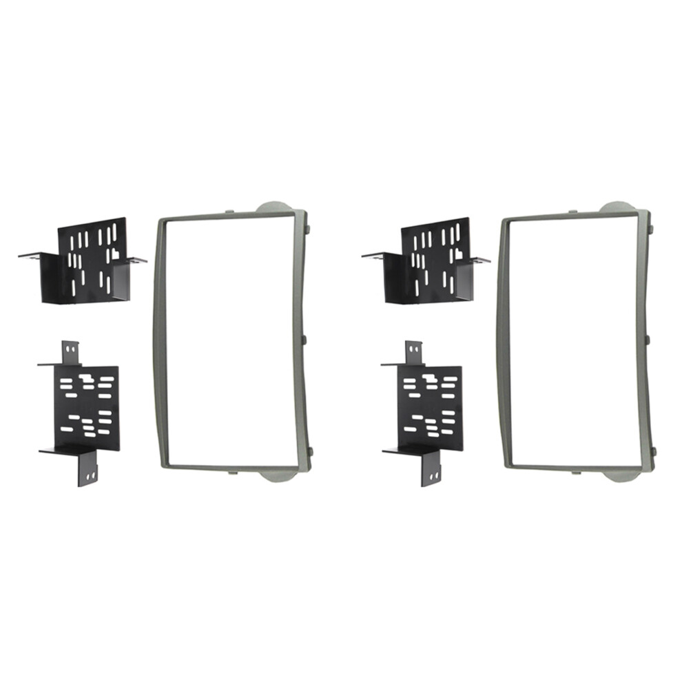 2X 2Din Car Radio Fascia For Starex/H1 Dvd Stereo Frame Plate Adapter Mounting Dash Installation Bezel Trim Kit 6032374908372