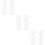 18 Pcs Geometry 360 Degree Reusable Clear Protractor Tool 11