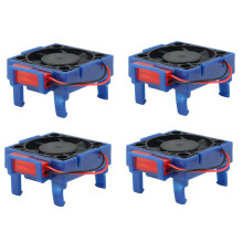 4X Velineon ESC VXL-3 VXL 3S Vxl-S3 Heat Sink Cooling Fan for Bandit Rustler Stampede Slash 2Wd / 4X4 Parts