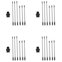 4 set Antenna UHF-F 10-1300MHz Nagoya Antenna Ground Redical for Car Mobile Radio Strengthen Omnidirectional Antenna