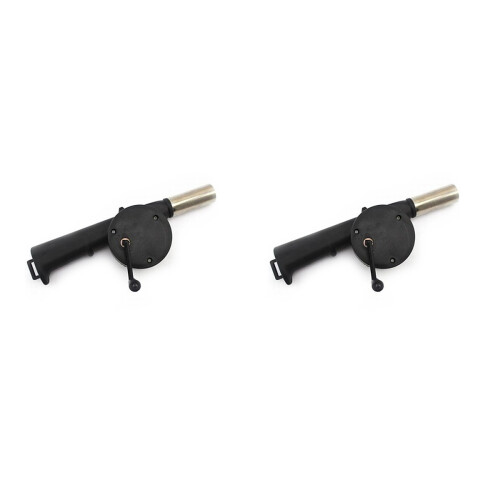 2pcs Manual Blower Camping Blower Bbq Blower Barbecue Tool 1