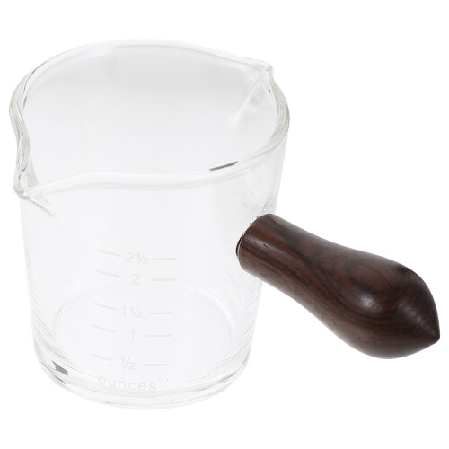 2Pz Caraffe Legno Per Latte E Crema, Design Pratico E Resistente 2
