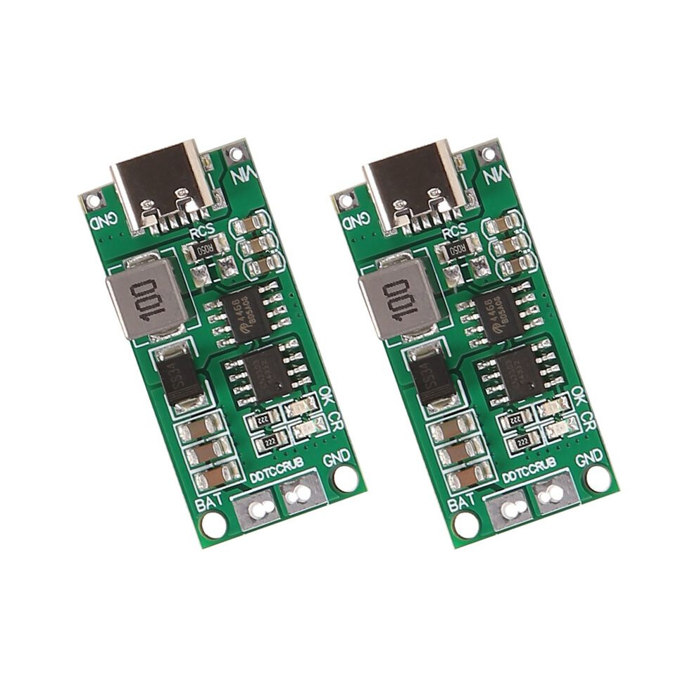 2X Multi Cell Type C To 8.4V 12.6V 16.8V Step Boost Lipo Polymer Li Ion Charger 18650 Lithium Battery(3S 2A) 6031591868629