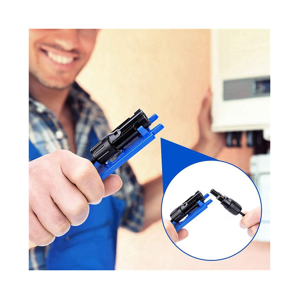 8Pcs Solar Connector Tool Wrenches, Solar Panel Connector Assembly Tool For Connectors, Plastic Solar Wrench Spanner 6031193748572