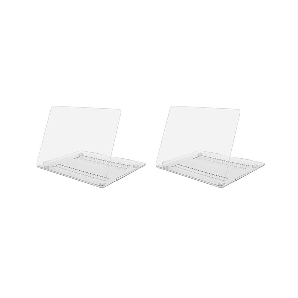 2X Computer Protective Cover Crystal Plastic Hard Case For 13 A2337 M1 A2179 A1932, Transparent 4713265026833