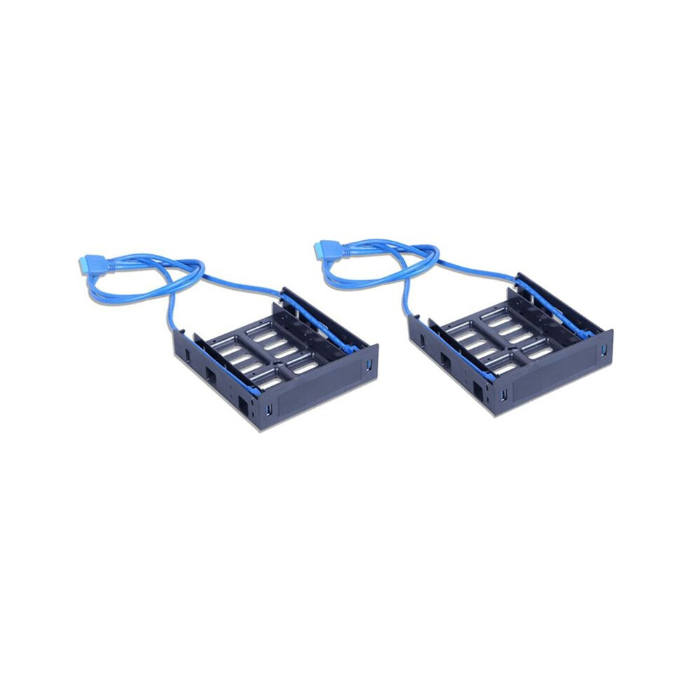 4 X Usb 3.0 Front Panel With 3.5Inch Device/Hdd Or 2.5Inch Ssd/Hdd To 5.25 Floppy To Optical Drive Bay Tray Bracket 4711042990810