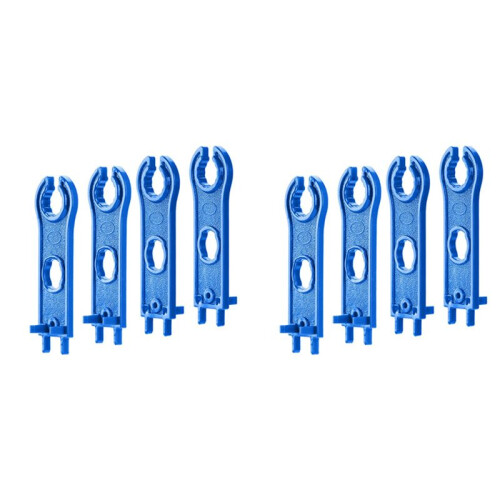 8PCS Solar Connector Tool Wrenches, Solar Panel Connector Assembly Tool for  Connectors, Plastic Solar Wrench Spanner