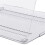 2X Computer Protective Cover Crystal Plastic Hard Case for  13 A2337 M1 A2179 A1932, Transparent 5