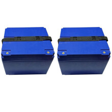 2X 60V20A/72V20A LiFePo4 LiMn2O4 LiCoO2 Boîte de Rangement de Batterie Boîtier en Plastique pour Moto électrique Vélo électrique