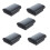 5X Coperchio Caso della Copertura del Coperchio della Cassa NERA Batteria per   Controller 1