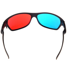 2X Occhiali 3D Semplice Rosso-Blu Ciano Anaglifi per Gioco E Film 3D ( Upgrade Extra Style)