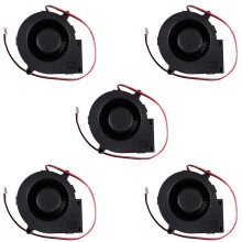 5piezas 75 mm x 30 mm  12V 0.36A 2Pin Computadora PC Ventilador Ventilador de Refrigeracion