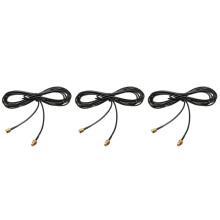 3X Conectores de Antena RP SMA do Cabo de ExtensãO Fi  - Roteador WiFi Fêmea RP SMA