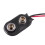 2X Dollhouse Miniature 9V Battery Connector with Wire and Single Receptacle LA005 7