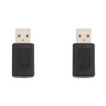 2X USB zu USB Konverter USB zu USB Konverter USB Stecker Auf USB Buchse