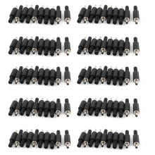 100 Pcs Connecteur de Jack Pris Male de Puissance Nouveau Pieces de Rechange 3.5mm x 1.35mm