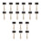 Rubber Plastic Rollers For Printmaking Easy Grip 18pcs 10