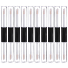 20St Zwart Dubbelzijdige Lippenstift Container Plastic Voor Opbergen