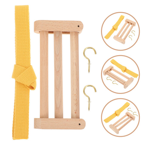 1Set Strumento Intreccio in Legno Per E Tessitura 2
