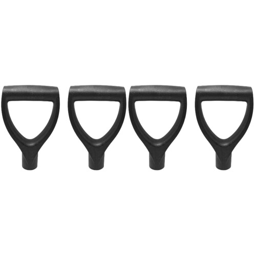 4 Pcs Plastic Handles Portable Grip For Digging Raking Tools 2
