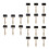 Rubber Plastic Rollers For Printmaking Easy Grip 18pcs 6