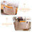 Bedside Caddy Portaoggetti Con Tasca Appeso Per Dormitorio 9